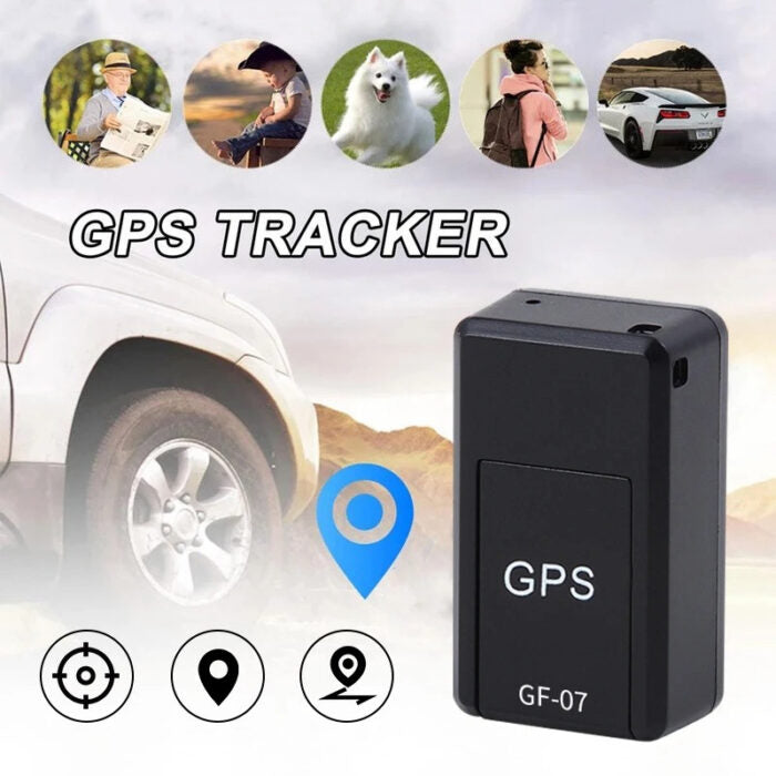 GPS Tracker GF-07 - Portable Mini Hidden Real Time GPS Tracking Device