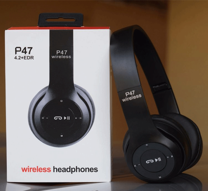 P47 Wireless Bluetooth Headphones